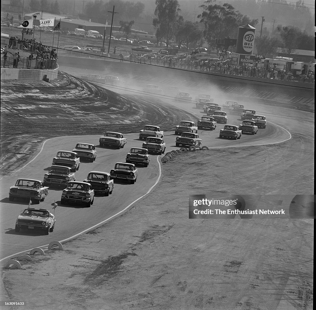 1968 Motor Trend 500 - Permatex 100 - Riverside - NASCAR
