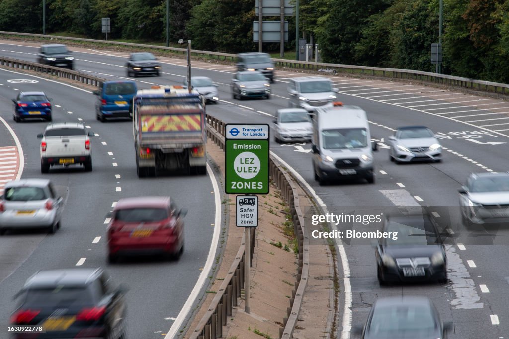 London's Expanded Ultra Low Emissions Zone First Day of Operation