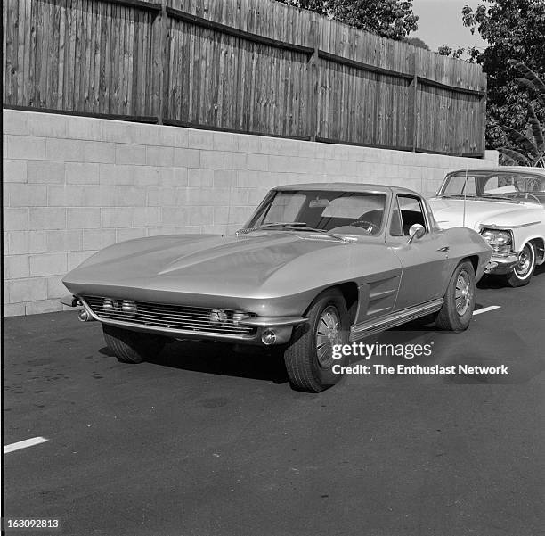 Customized Flip-Front Chevrolet Corvette Stingray Hinged at the front and split at the gills, this custom Corvette allows the front sheetmetal to...