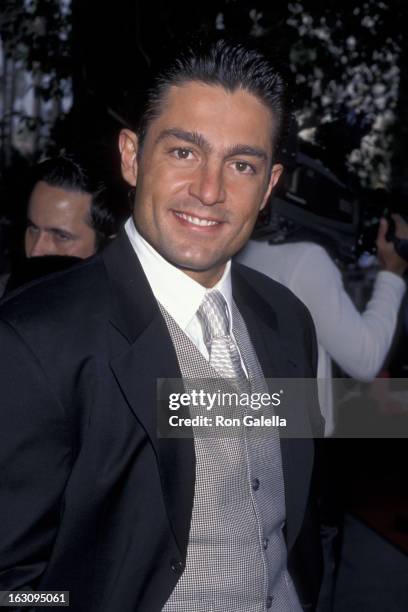 Fernando Colunga attends Cristina Saralegui Walk of Fame Ceremony on November 4, 1999 at the Hollywood Walk of Fame in Hollywood, California.