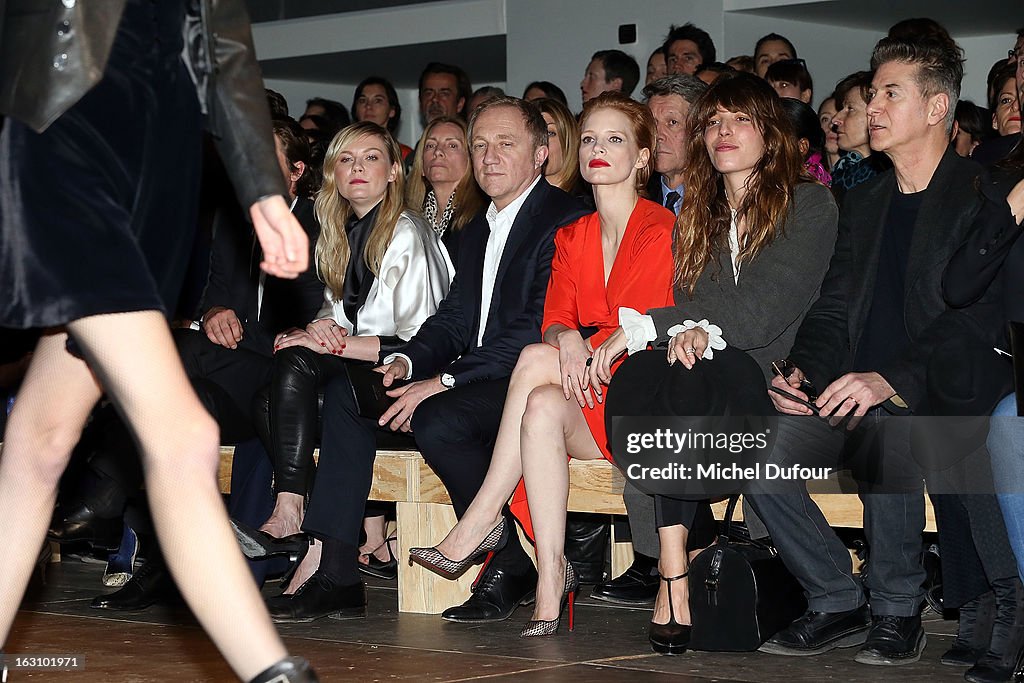 Saint Laurent - Front Row -  PFW F/W 2013