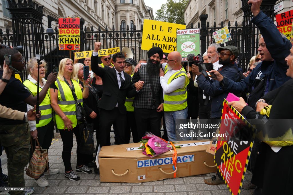 Stop ULEZ Protest Demands Accountability As Expansion Takes Effect
