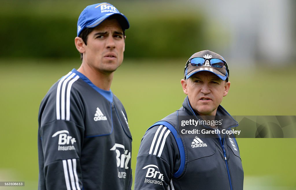 England and New Zealand Nets Sessions