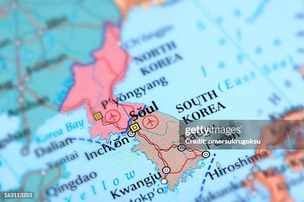 south korea - südkorea stock-fotos und bilder