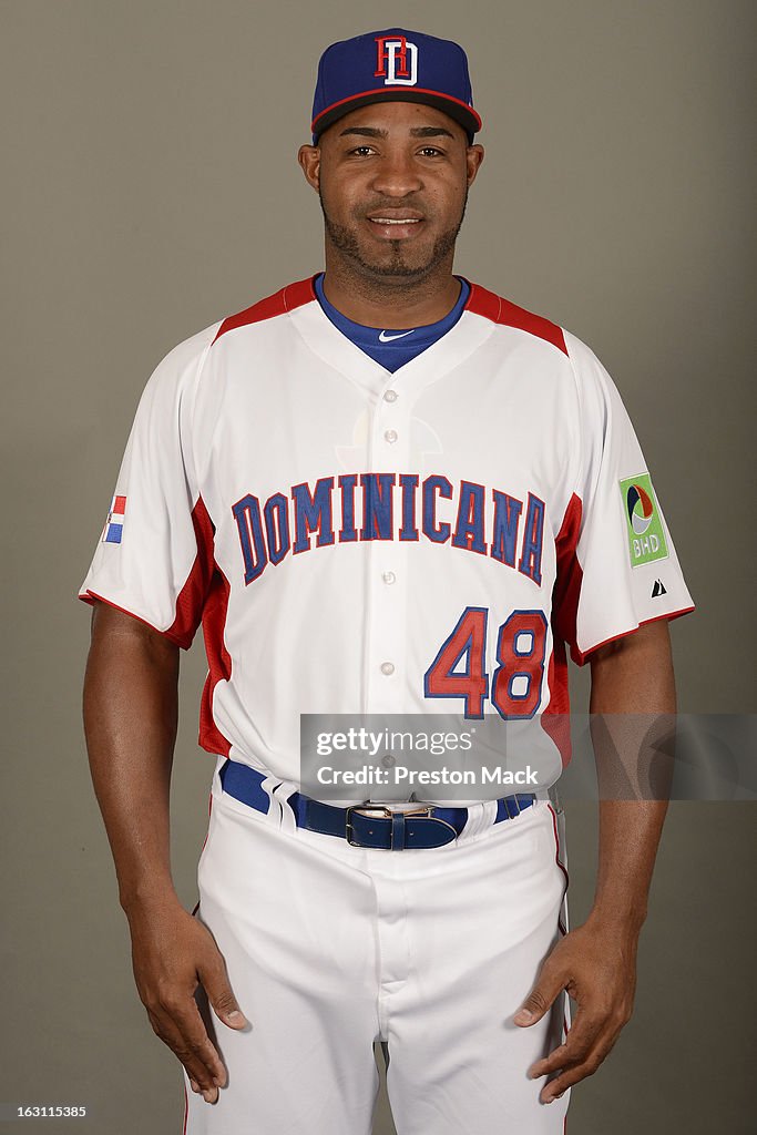 World Baseball Classic - Team Dominican Republic Head Shots