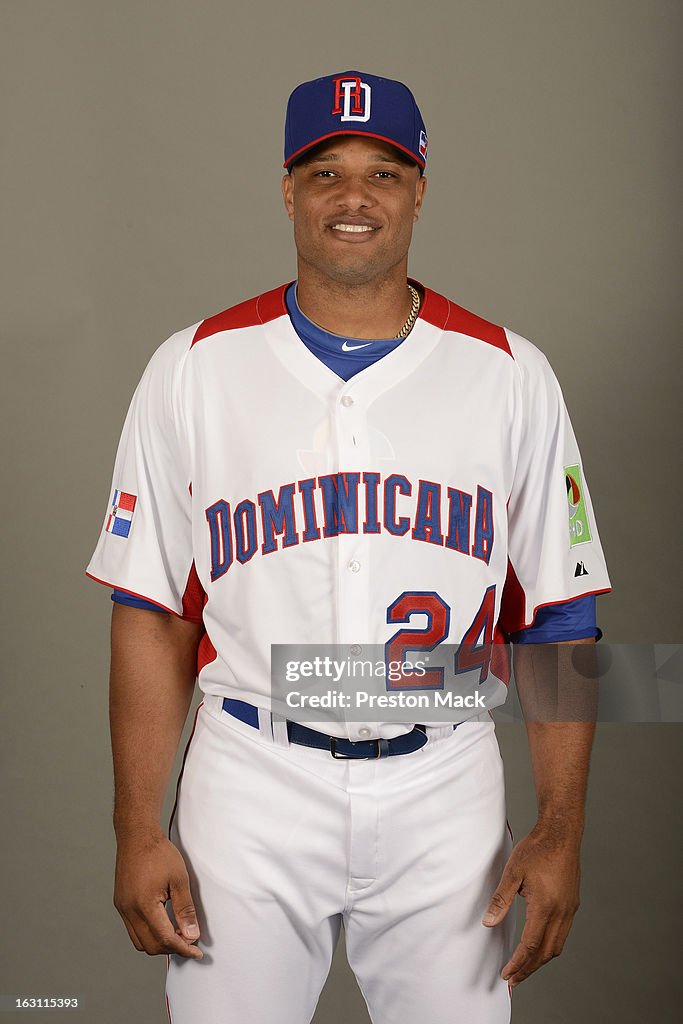 World Baseball Classic - Team Dominican Republic Head Shots