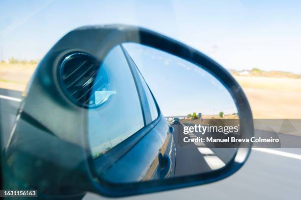 car trip - side view mirror stock pictures, royalty-free photos & images