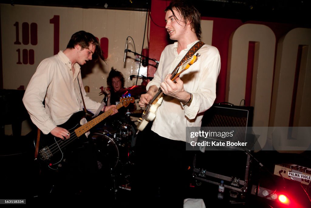 Palma Violets Perform At The 100 Club In London