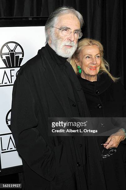 Director Michael Haneke arrives forthe 38th Annual Los Angeles Film Critics Association Awards held at InterContinental Hotel on January 12, 2013 in...