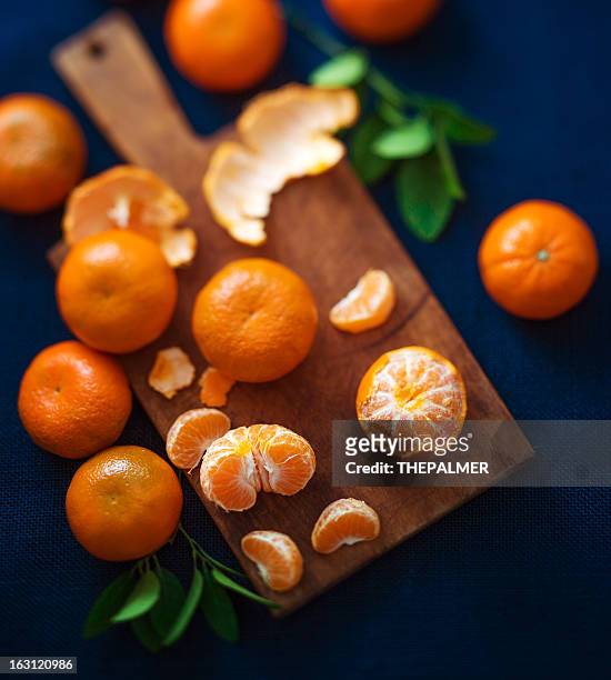 tangerines - tangerine stock pictures, royalty-free photos & images