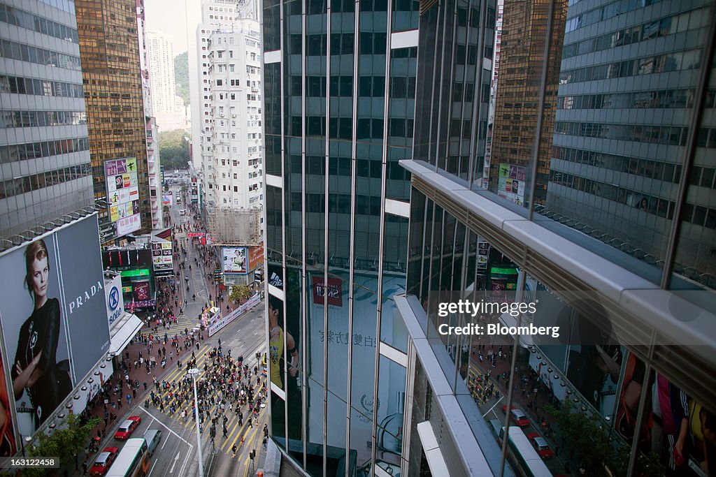 Inside Hysan Place Shopping Mall Ahead Of Hysan Earnings