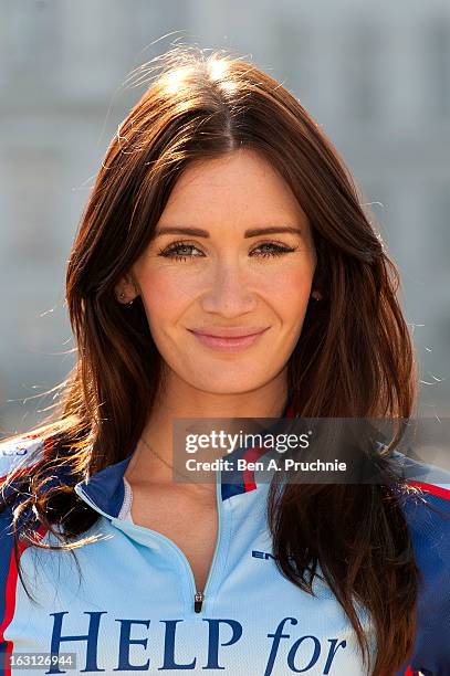 Peta Todd attends as the Help For Heroes Hero Ride is launched at Horse Guards Parade on March 5, 2013 in London, England.