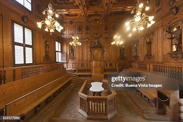 anatomy room in bologna university - bologna bildbanksfoton och bilder