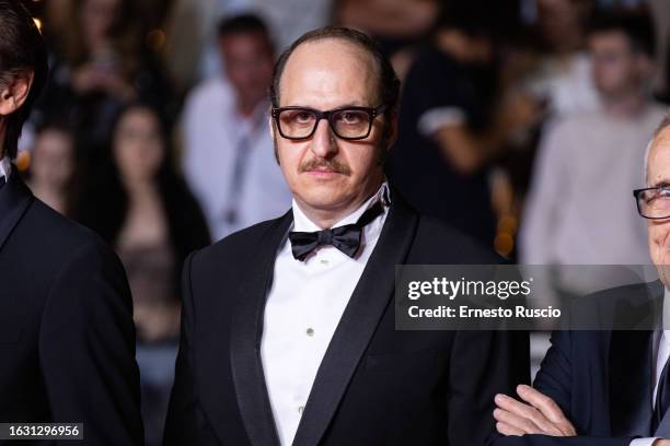 Fausto Russo Alesi attends the "Rapito " red carpet during the 76th annual Cannes film festival at Palais des Festivals on May 23, 2023 in Cannes,...