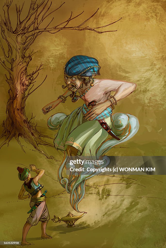 Aladin and Genie