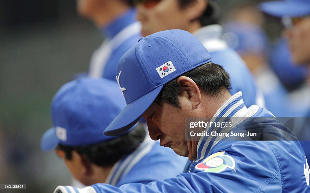 Chinese Taipei v South Korea - World Baseball Classic First Round Group B