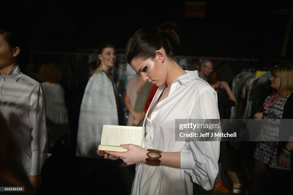 Students From The Glasgow School Of Art Hold Their Annual Fashion Show