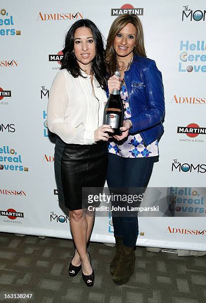 Melissa Gerstein and Denise Albertattend The MOMS Celebrate the Release Of "Admission" at Disney Screening Room on March 5, 2013 in New York City.