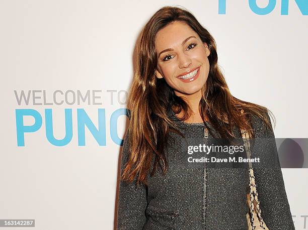 Kelly Brook attends the UK Premiere of 'Welcome To The Punch' at the Vue West End on March 5, 2013 in London, England.