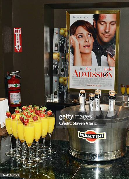 Atmosphere at The MOMS Celebrate the Release Of "Admission" at Disney Screening Room on March 5, 2013 in New York City.