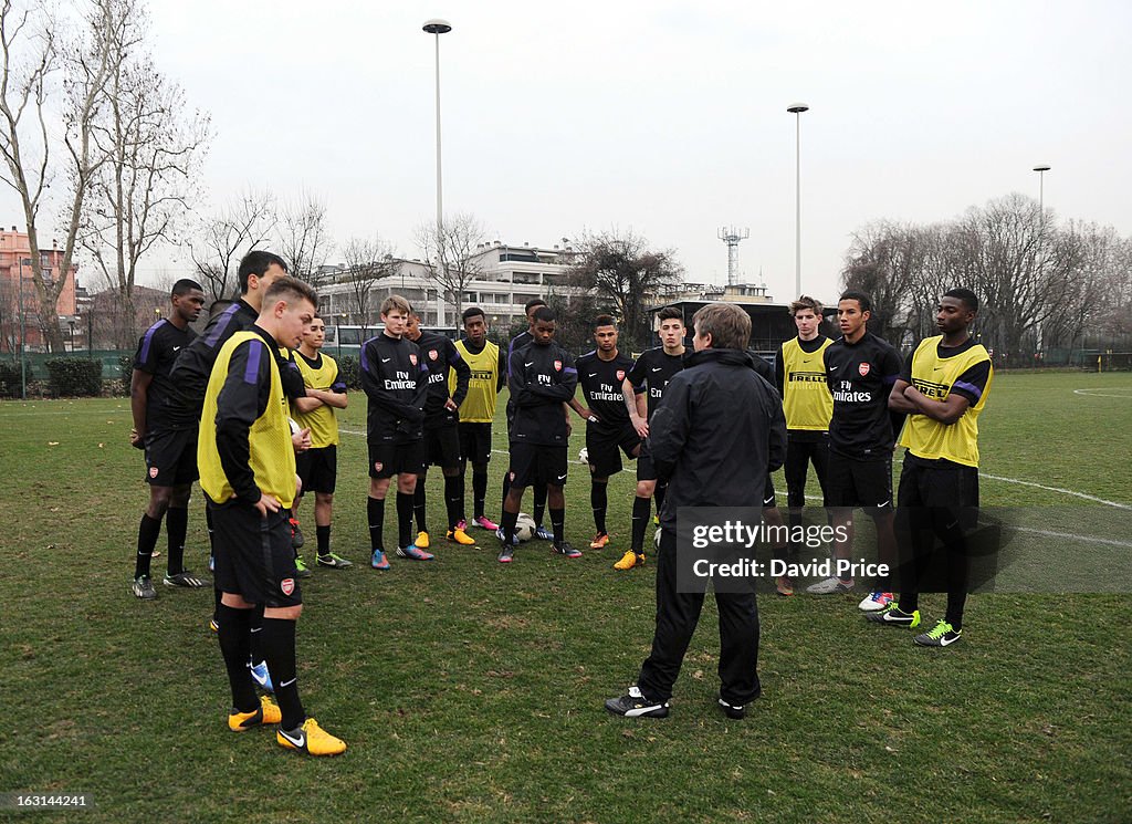 Arsenal Training Session - NextGen Series