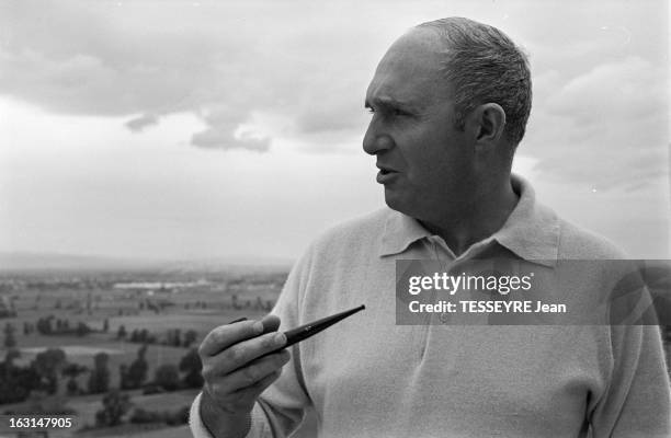 Close-Up Of Lucien Neuwirth, Mr Pill. En France, en octobre 1967, Le député UDR de la Loire, Lucien NEUWIRTH, auteur d'une proposition de loi...