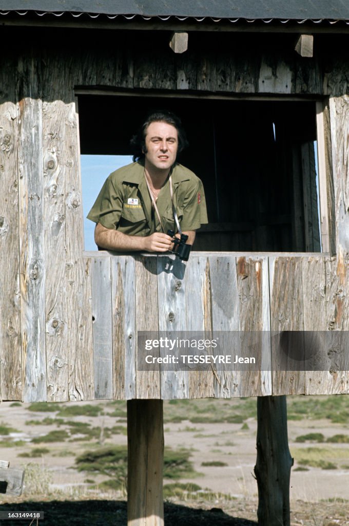 Michel Delpech On The Occasion Of A Safari In Kenya
