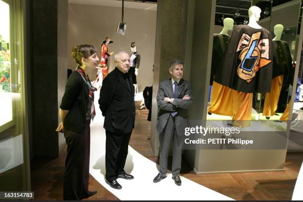 Inauguration Of First Exhibition At The Foundation Pierre Berge-Yves Saint Laurent. La première exposition à la Fondation Pierre BERGE-YVES SAINT...