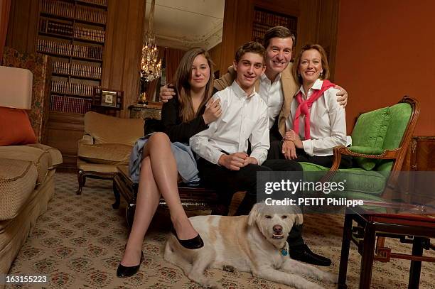 Maria Rivkin Charles Rivkin Ambassadeur Etats Unis Photos et images de collection ...