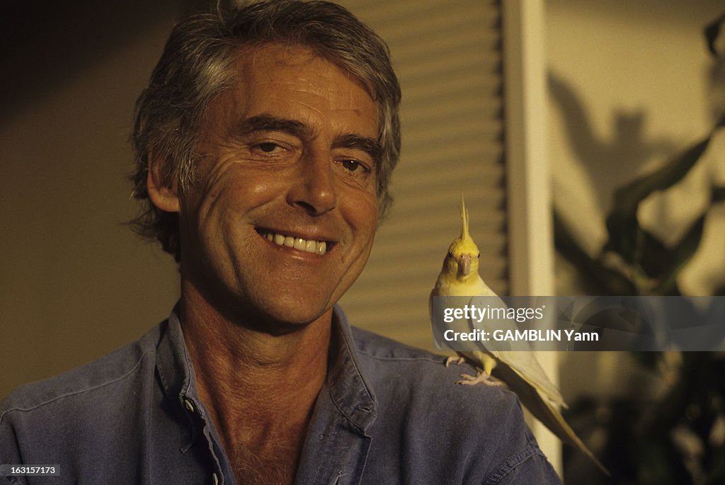 Pierre Andre Rey Rendezvous With Pierre Rey. Avril 1988, portrait de l'écrivain Pierre ...