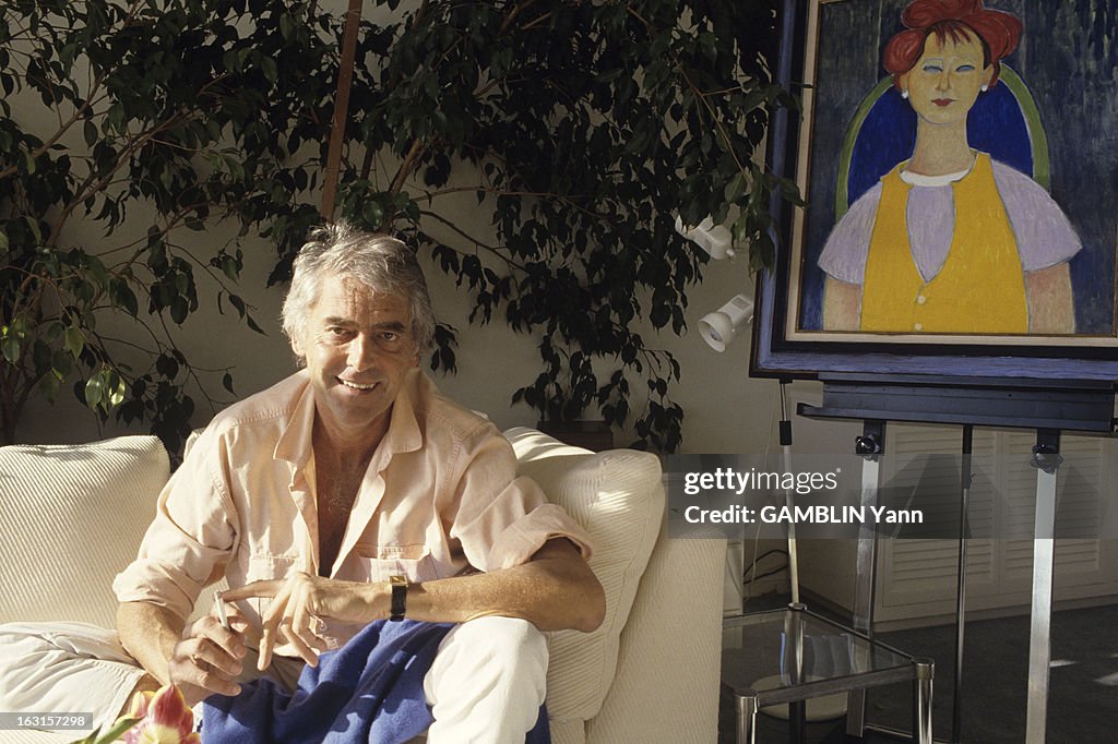 Pierre Andre Rey Rendezvous With Pierre Rey. Avril 1988, l'écrivain Pierre REY chez ...