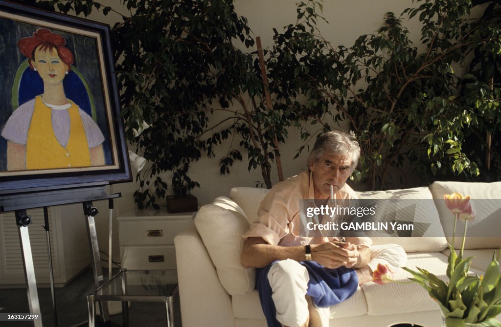 Pierre Andre Rey Rendezvous With Pierre Rey. Avril 1988, l'écrivain Pierre REY chez ...