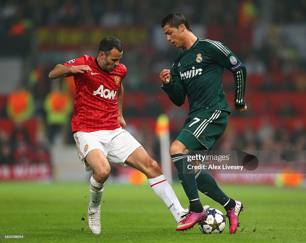 Manchester United v Real Madrid - UEFA Champions League Round of 16