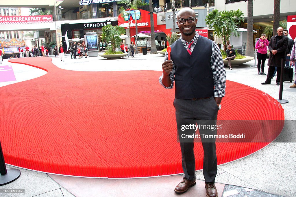 Taye Diggs Unveils First-Ever Milk Mustache Ad As Part Of The Share Breakfast Program