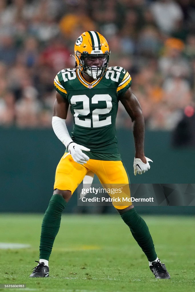 green bay packers number 22
