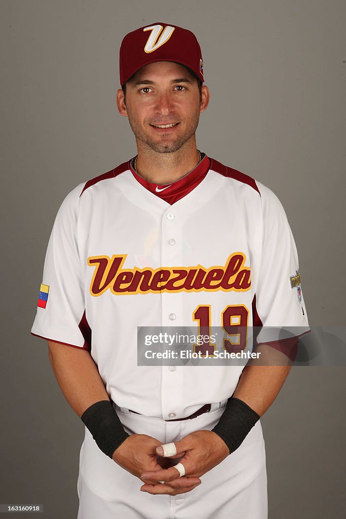 2013 World Baseball Classic Pool C - Team Venezuela Head Shots