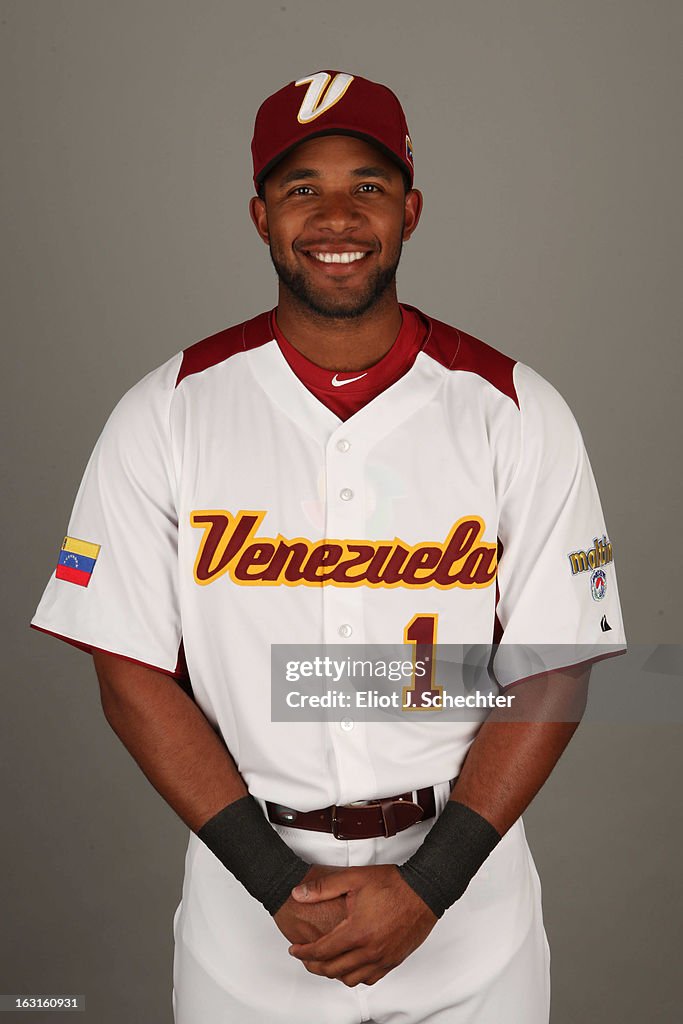 2013 World Baseball Classic Pool C - Team Venezuela Head Shots