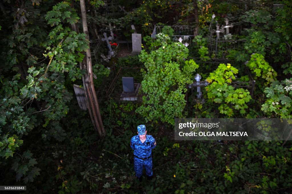 CORRECTION / RUSSIA-UKRAINE-CONFLICT-PRIGOZHIN-FUNERAL