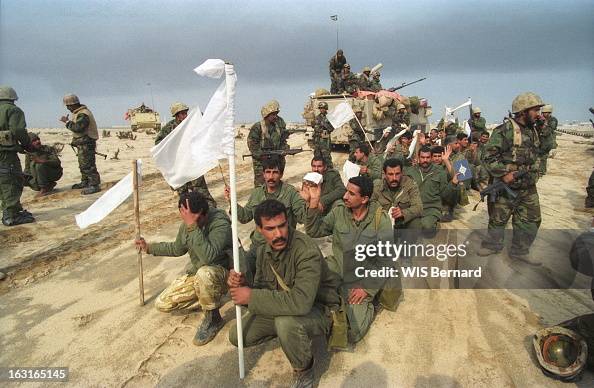 l'offensive terrestre contre l'Irak a débuté le 24 février 1991. Des