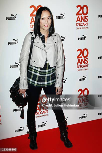 Pom Klementieff attends '20 Ans D'Ecart' Premiere at Gaumont Capucines on March 5, 2013 in Paris, France.