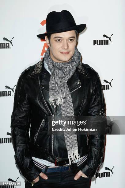 Aurelien Wiik attends '20 Ans D'Ecart' Premiere at Gaumont Capucines on March 5, 2013 in Paris, France.