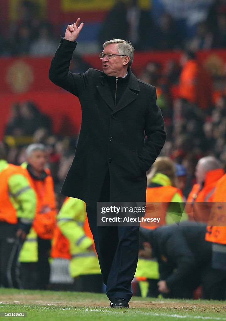 Manchester United v Real Madrid - UEFA Champions League Round of 16