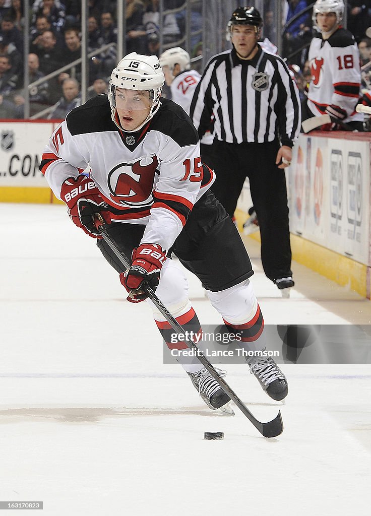 New Jersey Devils v Winnipeg Jets