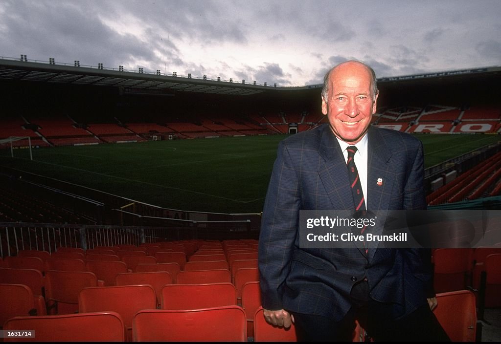 Bobby Charlton ex Manchester United footballer
