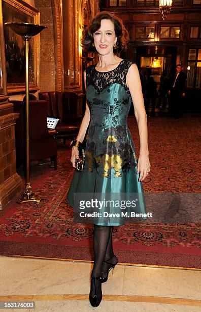 Haydn Gwynne attends an after party following the press night performance of 'The Audience' at One Whitehall Place on March 5, 2013 in London,...