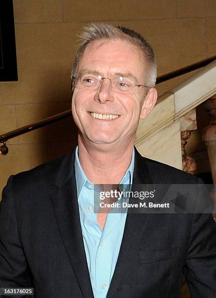 Director Stephen Daldry attends an after party following the press night performance of 'The Audience' at One Whitehall Place on March 5, 2013 in...