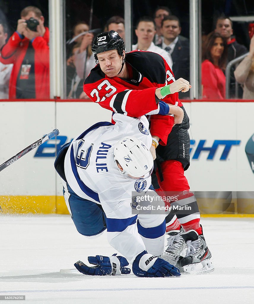 Tampa Bay Lightning v New Jersey Devils