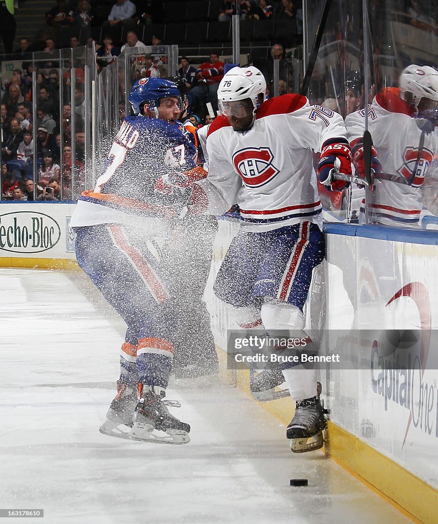 Montreal Canadiens v New York Islanders