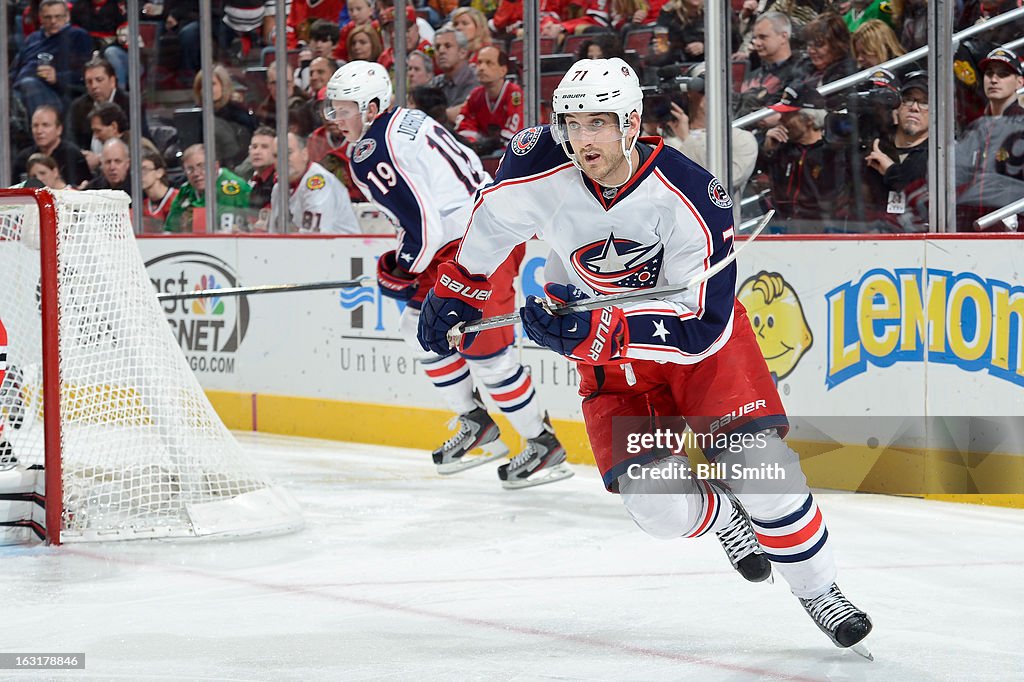 Columbus Blue Jackets v Chicago Blackhawks