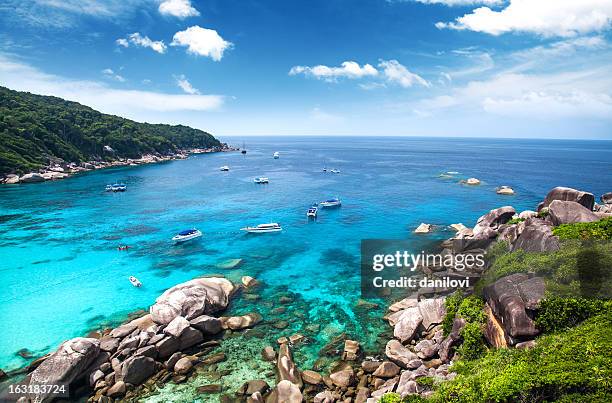 similan islands. thailand - similan islands stock pictures, royalty-free photos & images